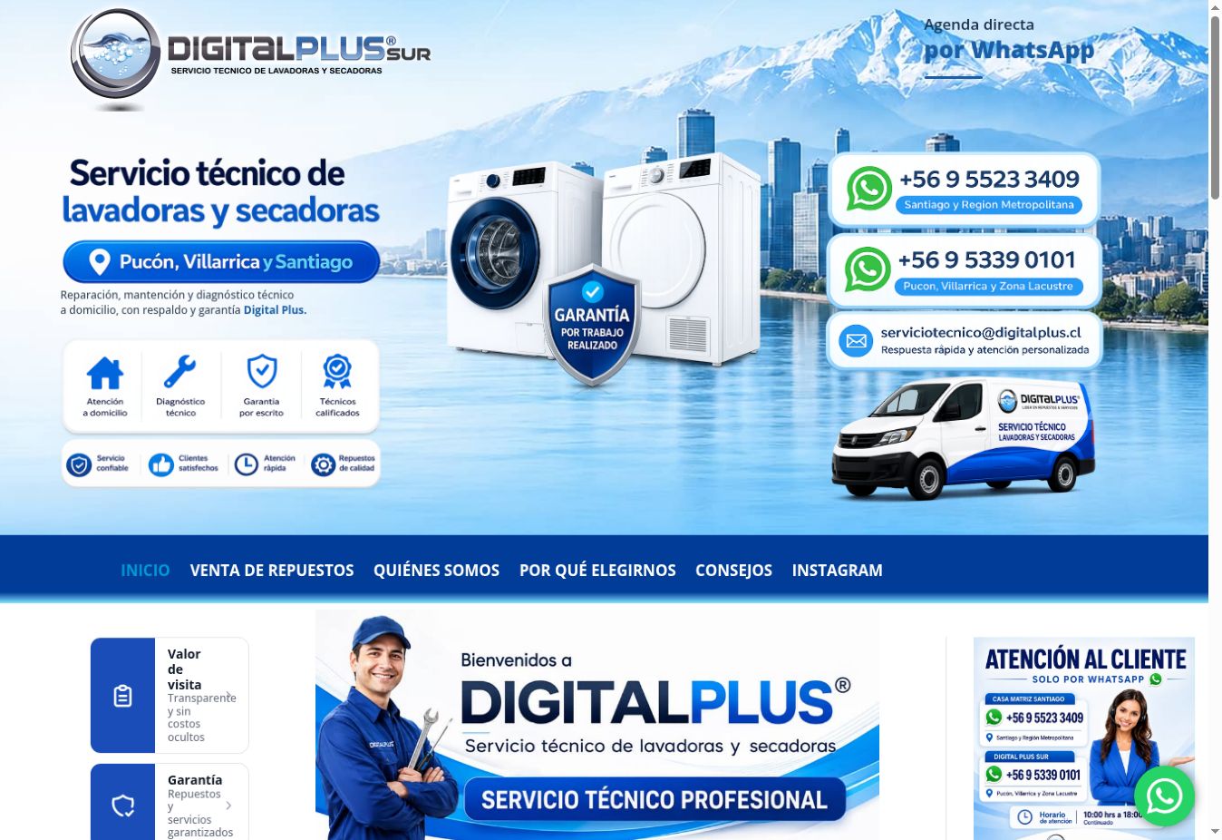 Sitio web DigitalPlus